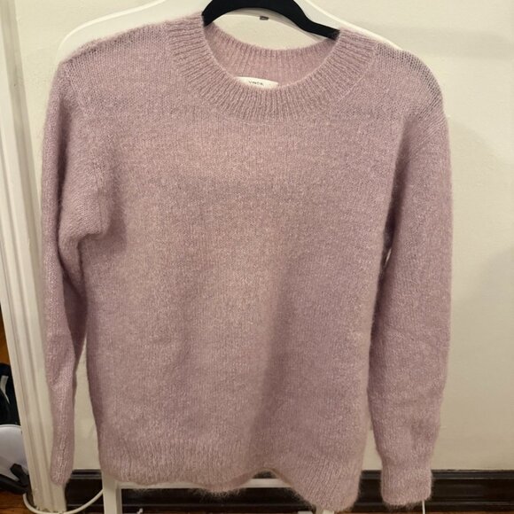 Vince Brushed Mohair Tunic in Lily Stone Lilac Purple Size XS - Picture 3 of 5